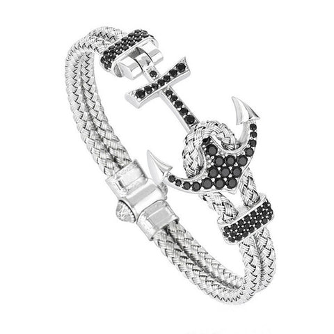 Infinity Metal Braided Bracelet