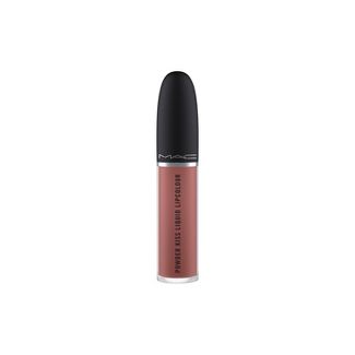 MAC Powder Kiss Liquid Lipcolour - 997 Over The Taupe - 0.17 oz