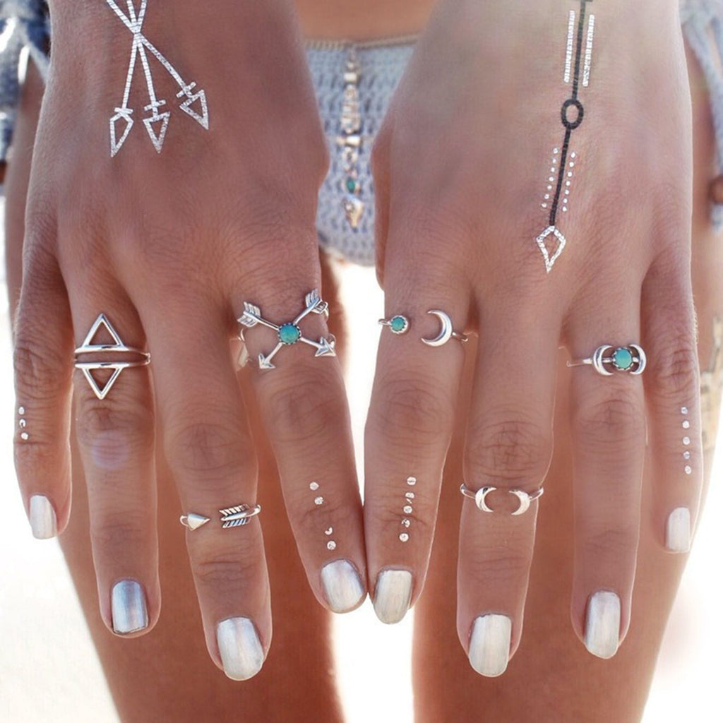 Tribal Ring Set 2