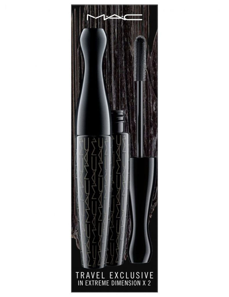 MAC Travel Exclusive: In Extreme Dimension 3D Black Lash X 2 - Mascara - 0.42oz
