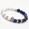 Lion Marble and Lapiz Bracelet