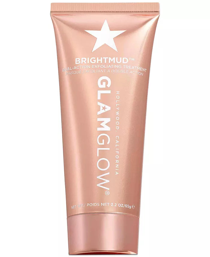 GlamGlow Brightmud - Dual-Action Exfoliating Treatment - 2.2 oz - Full Size