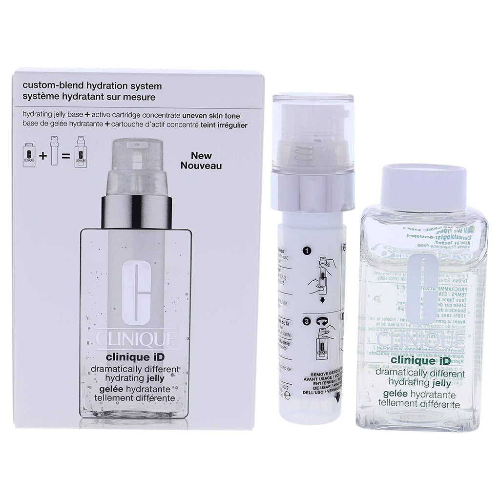 Clinique iD Dramatically Different Hydrating Jelly + Active Cartridge Concentrate - Uneven Skin Tone Set