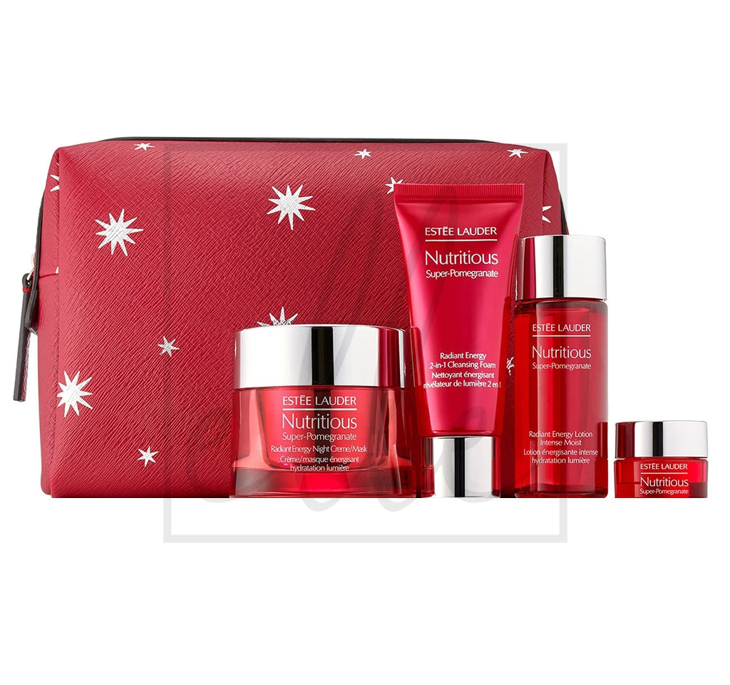 Estee Lauder Nutritious Super-Pomegranate Night Detox & Glow Set