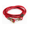 Anchor Leather Wrap Bracelet