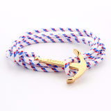 Anchor Paracord Rope Bracelet