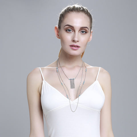 Waterfall Layered Necklace