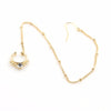 Crystal Tassel Nose Ring to Ear Chain