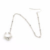 Crystal Tassel Nose Ring to Ear Chain