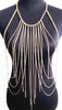 Cynthia Tassel Gold-tone Chain Body Jewelry