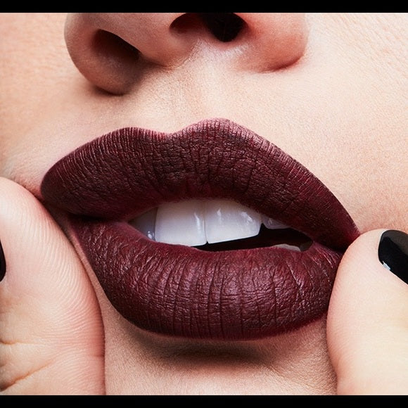 MAC Matte Makes Metal Set: Plum Liquid - Prep + Prime Lip, Retro Matte Liquid Lipcolour, Lipglass