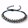 Confidence Zircon Charm Macrame Bracelet