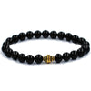 Tibetan Prayer Tiger Eye Bead Bracelet