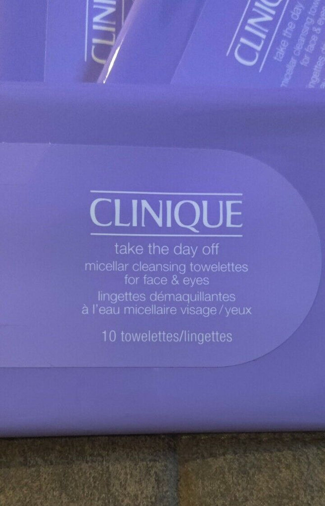 Clinique Take The Day Off Cleansing Towelettes - 10 Count - Travel Pack